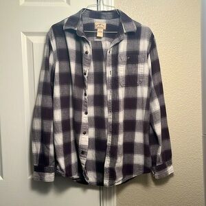 small checkered flannel great for fall